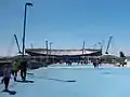 El Estadio Ciudad de Mánchester, terminado en 2001