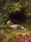 Eve after Falling into Sin (1883), de Johann Köler (1826-1899)