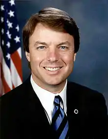 Senador John Edwards de Carolina del Norte