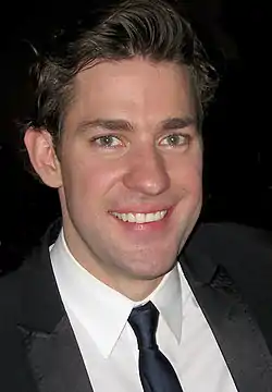 John Krasinski and Josh Wood (cropped)