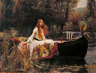 1888 - La dama de Shalott.