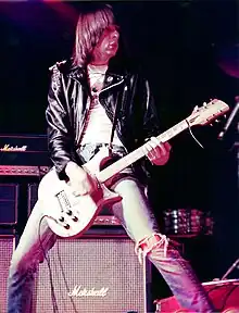 Johnny Ramone, guitarrista fallecido el 15 de septiembre de 2004.