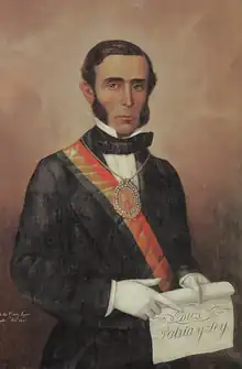 José María Linares Lizarazu  (1808-1861) Ministro de Gobierno de Bolivia(Desde 1839 hasta 1841)