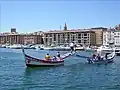 Justas provenzales en el Vieux-Port de Marsella