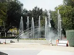 Juegos de agua.