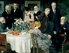Grupo de artistas (1929)