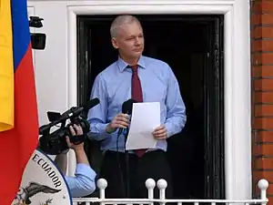 Julian Assange en 2012.