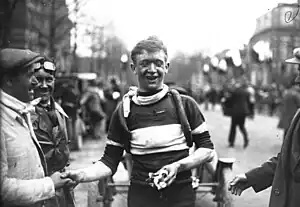 Julien Delbecque a la París-Roubaix 1926