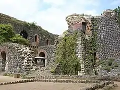 Ruinas del Kaiserpfalz de Kaiserswerth, en Düsseldorf.