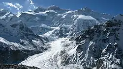 Kangbachen Peak, rechts