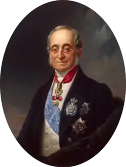 Conde Nesselrode de Rusia