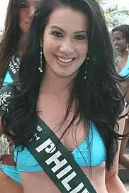 Karla HenryMiss Filipinas y Miss Tierra 2008.