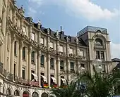 Rondell edificios en Karlsplatz, Múnich, 1899–1900
