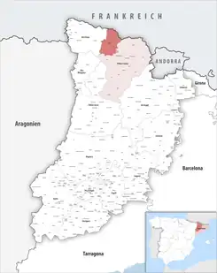 Extensión del municipio en la provincia.