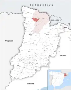 Extensión del municipio en la provincia.