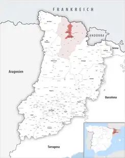 Extensión del municipio en la provincia.