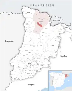 Extensión del municipio en la provincia.