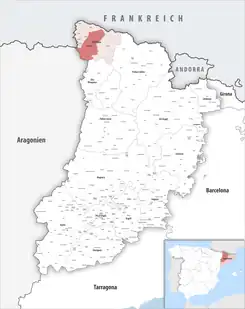 Extensión del municipio en la provincia.