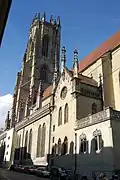 Catedral de San Nicolás (Friburgo), en gótico tardío