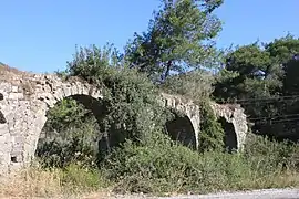 Puente romano al este de Céramo, aproximadamente del siglo I al II d.C.