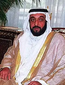 Emiratos Árabes Unidos Emiratos Árabes Unidos  Jalifa bin Zayed Al Nahayan, Presidente  Presidente 2020 del Consejo de Cooperación para los Estados Árabes del Golfo