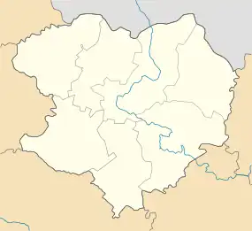 Járkiv ubicada en Óblast de Járkov