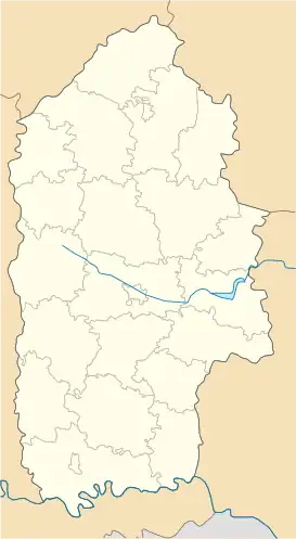 Kamianets-Podilski ubicada en Óblast de Jmelnitski