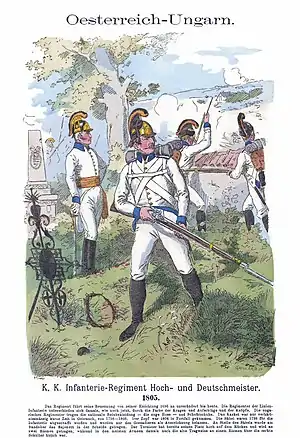 Infantería 1805.