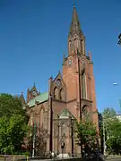 Iglesia del Santo Salvador en Poznań (1866-1869), de Friedrich August Stüler