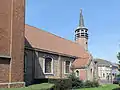 Iglesia de Santos Felipe y Santiago (Sint Filippus en Sint Jacobuskerk), en Koewacht-Moerbeke.