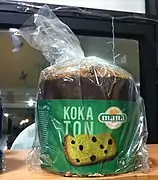 Kokatón, panetón peruano elaborado con harina de coca.