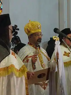 Copto: Patriarca Abrahán Isaac Sidrak