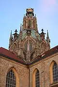 Cúpula de la iglesia del monasterio de Kladruby