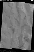 Piso del cráter Korolev , visto por HiRISE.