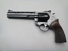 El Korth Combat .357 Magnum es un revólver de alta gama manufacturado artesanalmente en Alemania.