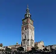 Torre del Ayuntamiento de Cracovia