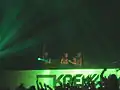 Krewella actuando en directo en diciembre de 2012.