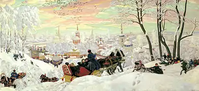 Semana de Carnaval (Máslenitsa)(1916).