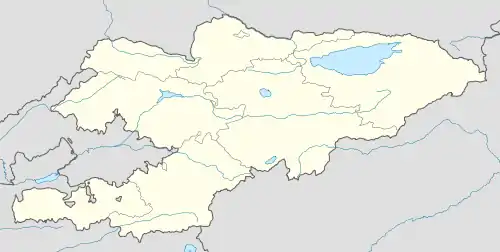 Jalal-Abad ubicada en Kirguistán