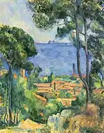 Cézanne, Vista de L'Estaque