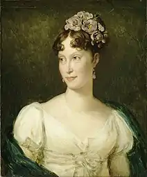María Luisa de Austria por Gérard.