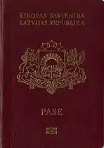 Pasaporte letón