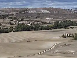 La Nuez de Abajo desde Las Amoladeras, al sureste