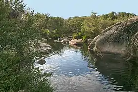 La Bañera de Río Frío, en Villasrubias