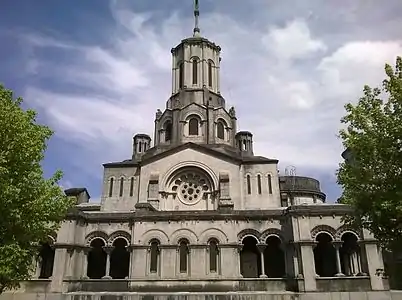 Panteón del Centro Gallego en el cementerio de la Chacarita.