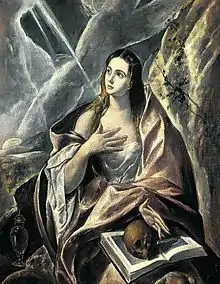 El Greco (atribución), La Magdalena Penitente