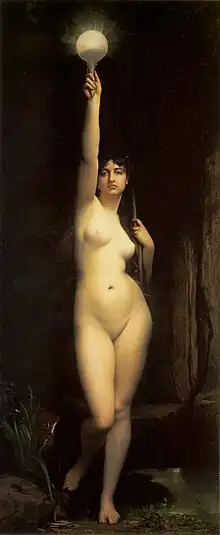 La verdad (1870), de Jules Joseph Lefebvre, Museo de Orsay, París.