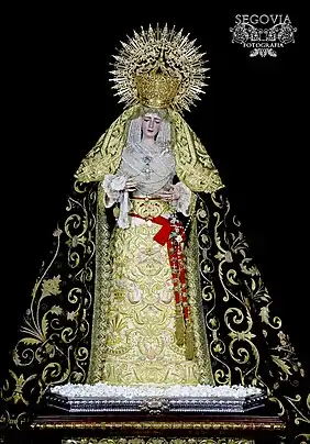 María Santísima de los Dolores, Emperatriz de los Percheles.