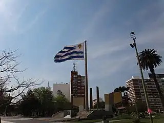 Plaza de la Democracia, Montevideo.