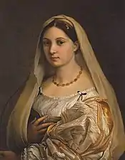 Rafael Sanzio. Donna velata. c. 1516.